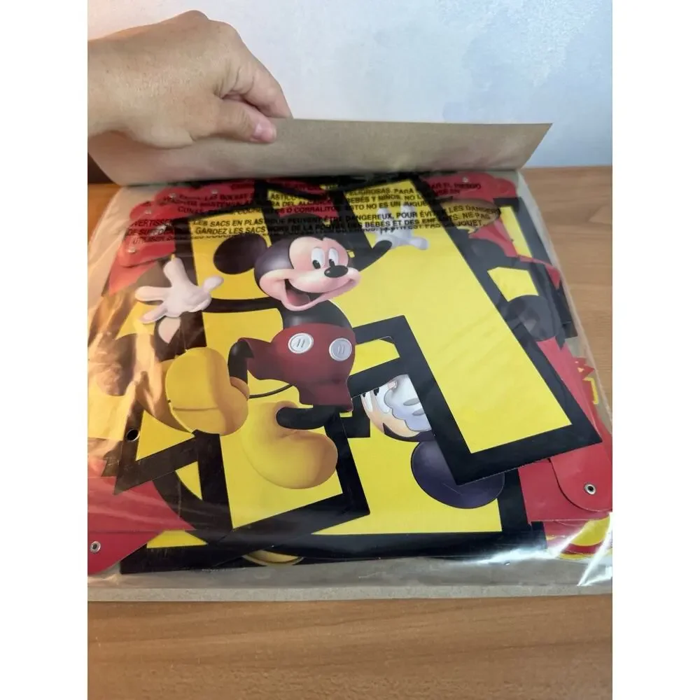 Disney Junior Mickey JUMBO Letter Banner Kit - BONUS Mini Banner - NEW SEALED